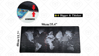 The World Is At Your Fingertips With This $12, XL Mouse Pad
